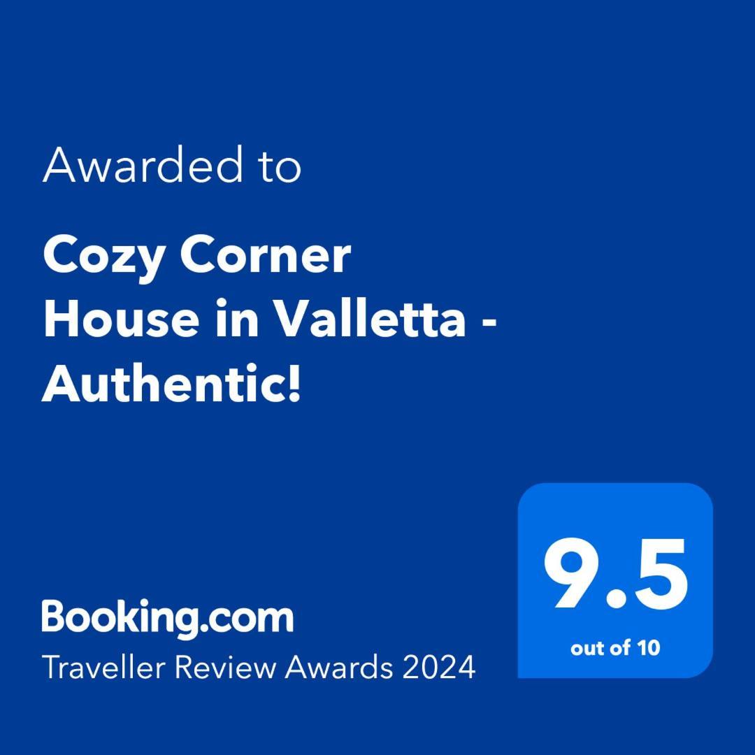Cozy Corner House In Valletta - Authentic! Экстерьер фото