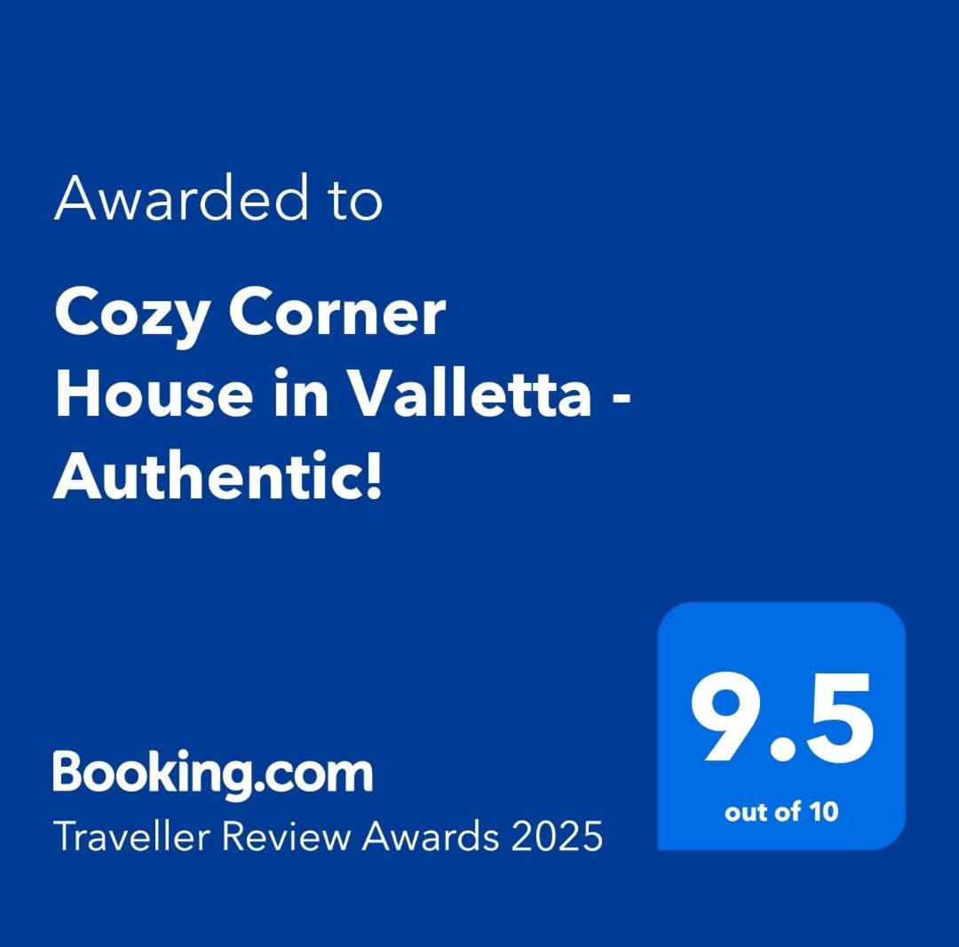Cozy Corner House In Valletta - Authentic! Экстерьер фото